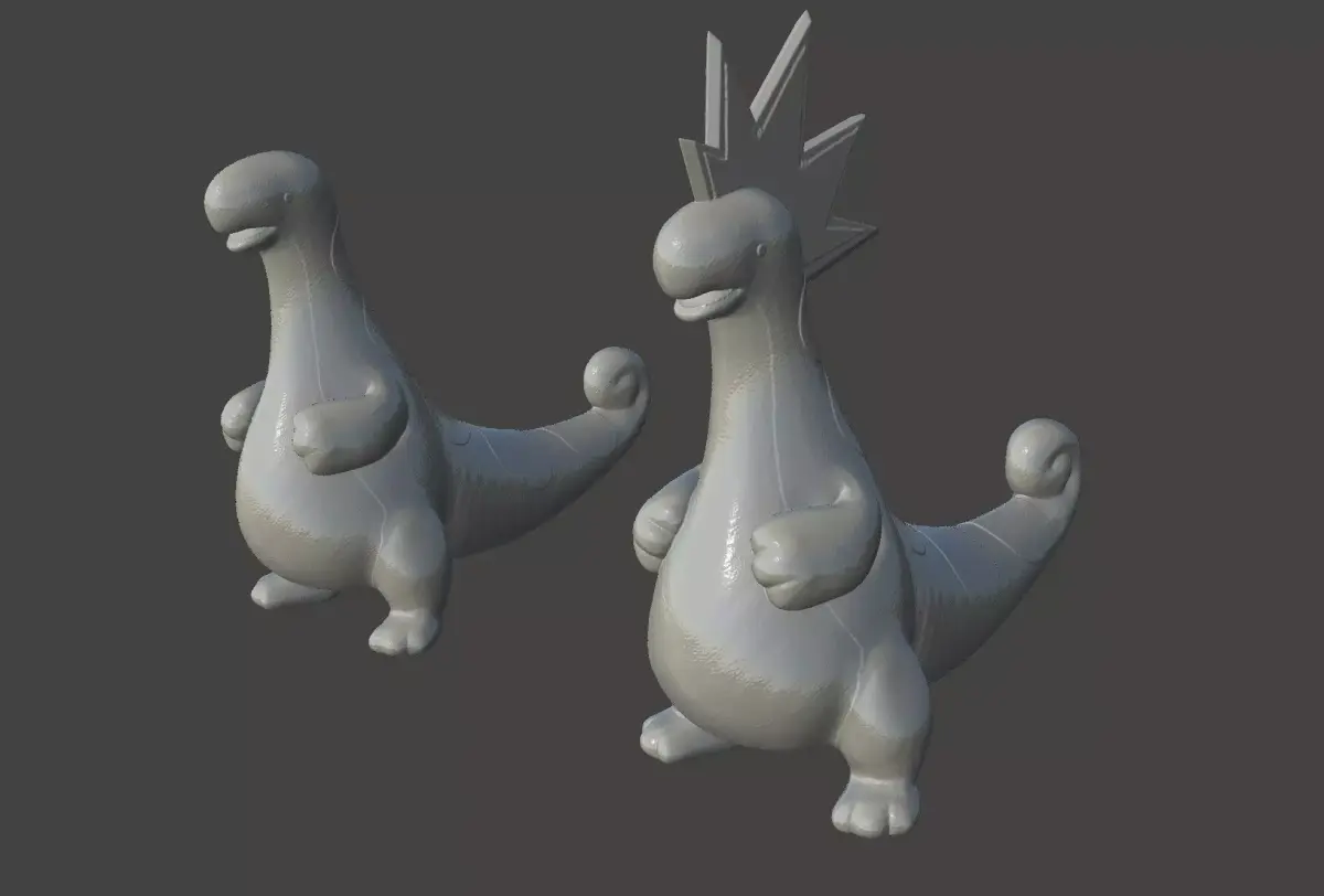 PALWORLD RELAXAURUS 2 PACK- ULTRA HIGH DETAILED STL FOR 3D PRINT 3D print model