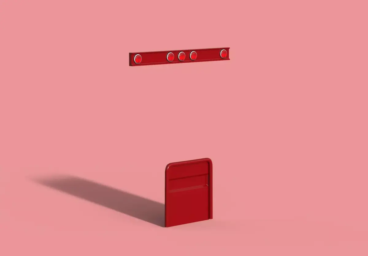 Truck Back Cab Plate 3 3D model