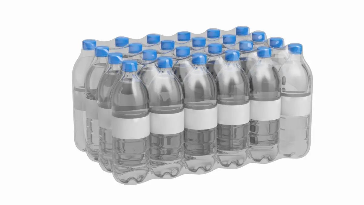 Water Bottle Pack V1 3D model