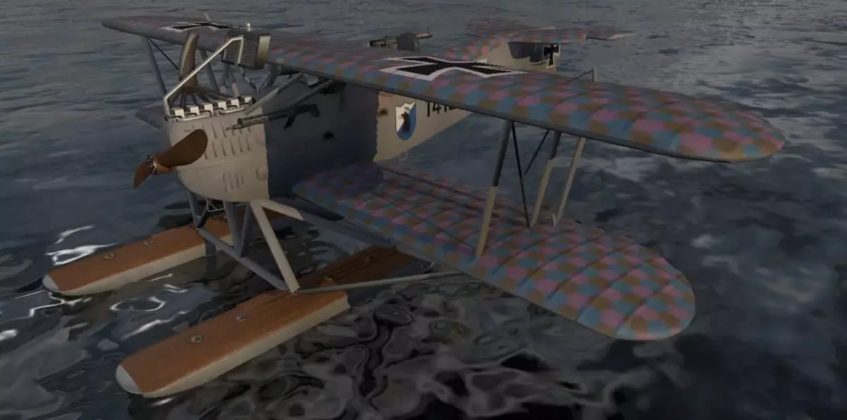 Hansa-Brandenburg W-12 3D model