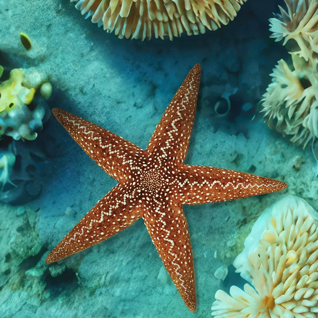Starfish Marine Creature Model 3D model