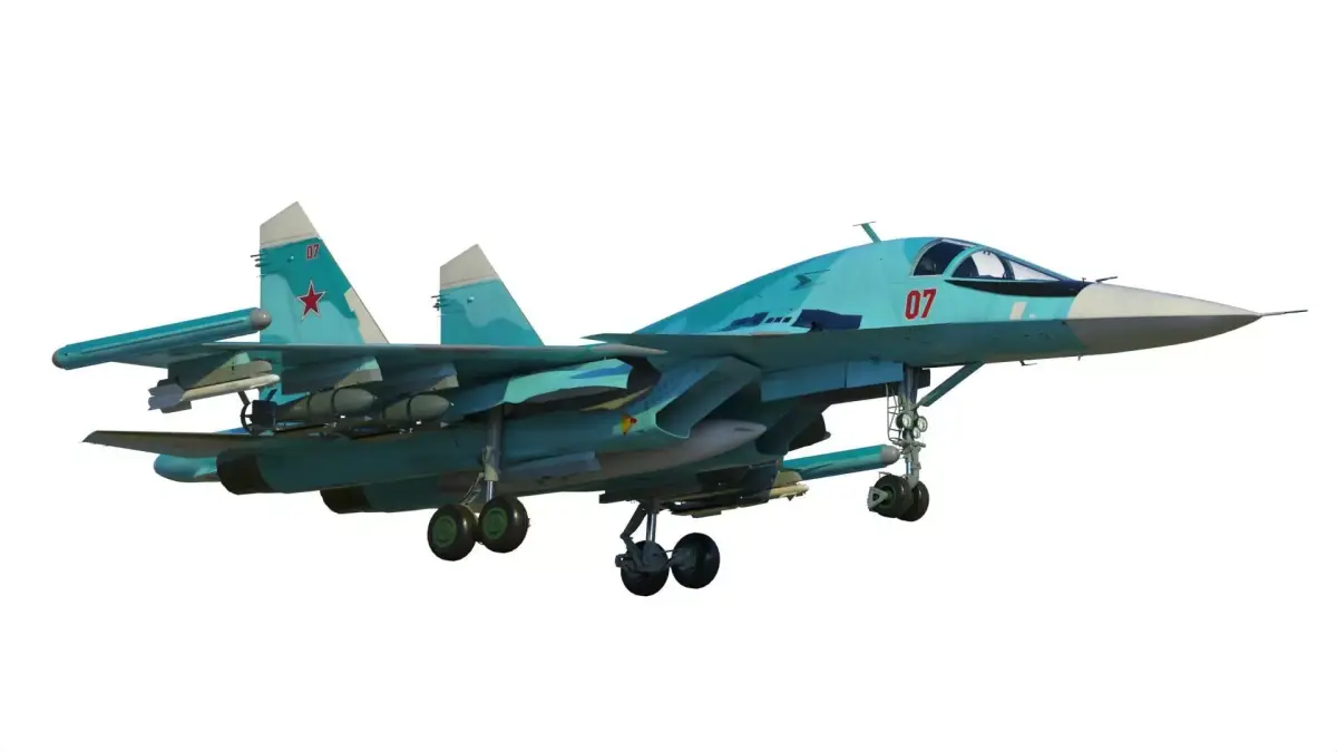 Su-34 3D model