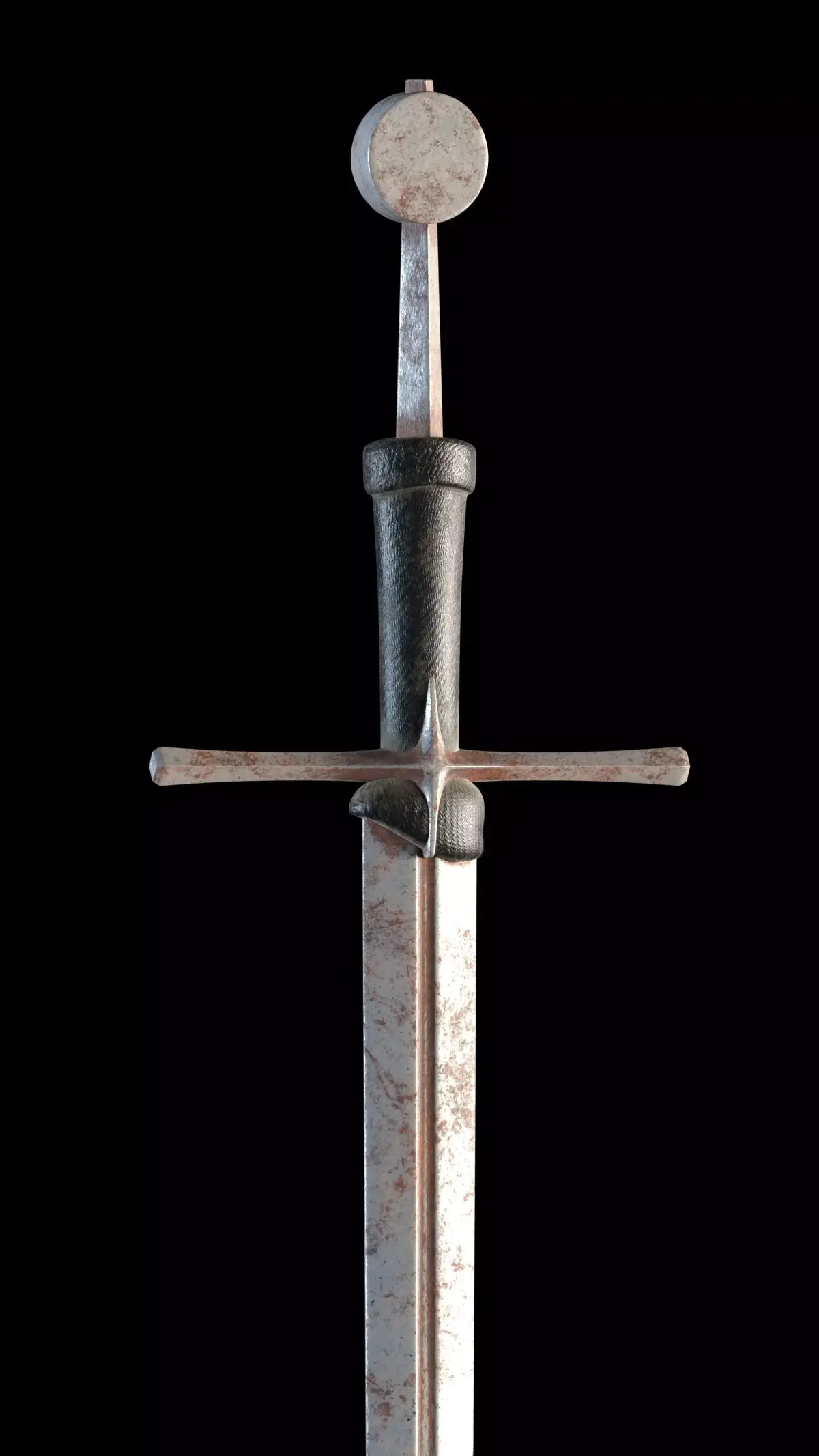 Bastard or Hand and a Half Sword 3D model
