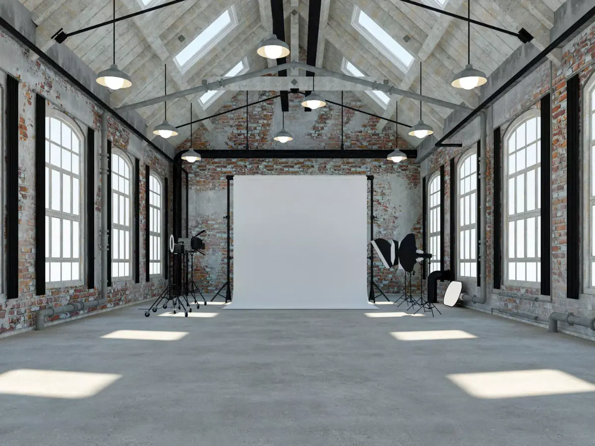 Loft Photo Studio 3D model