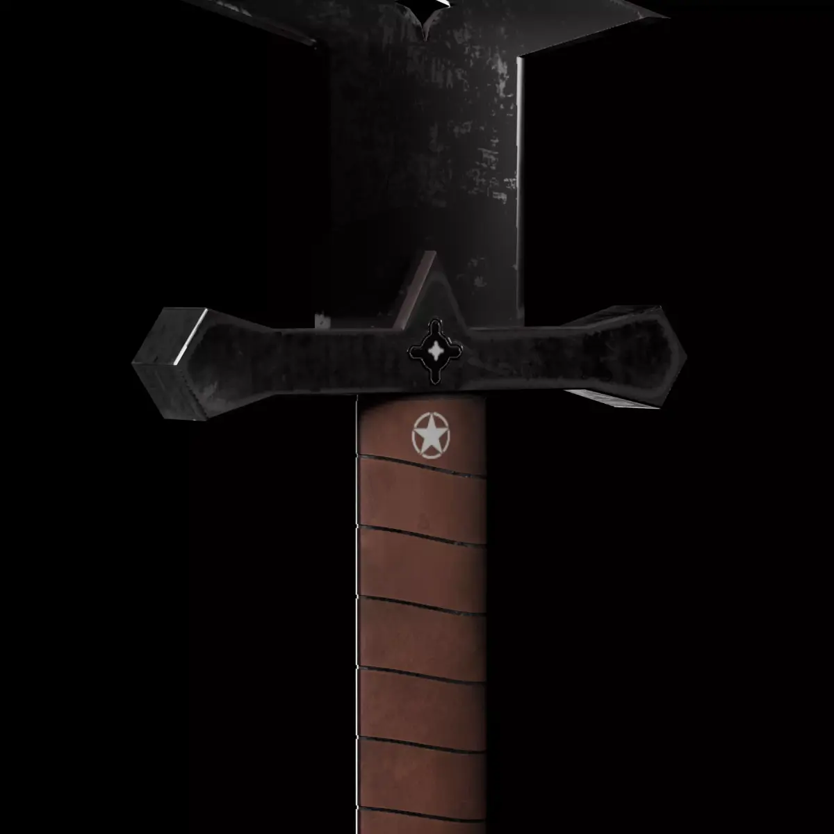 Sword 3D Model Low-poly 3D model Low-poly 3D model