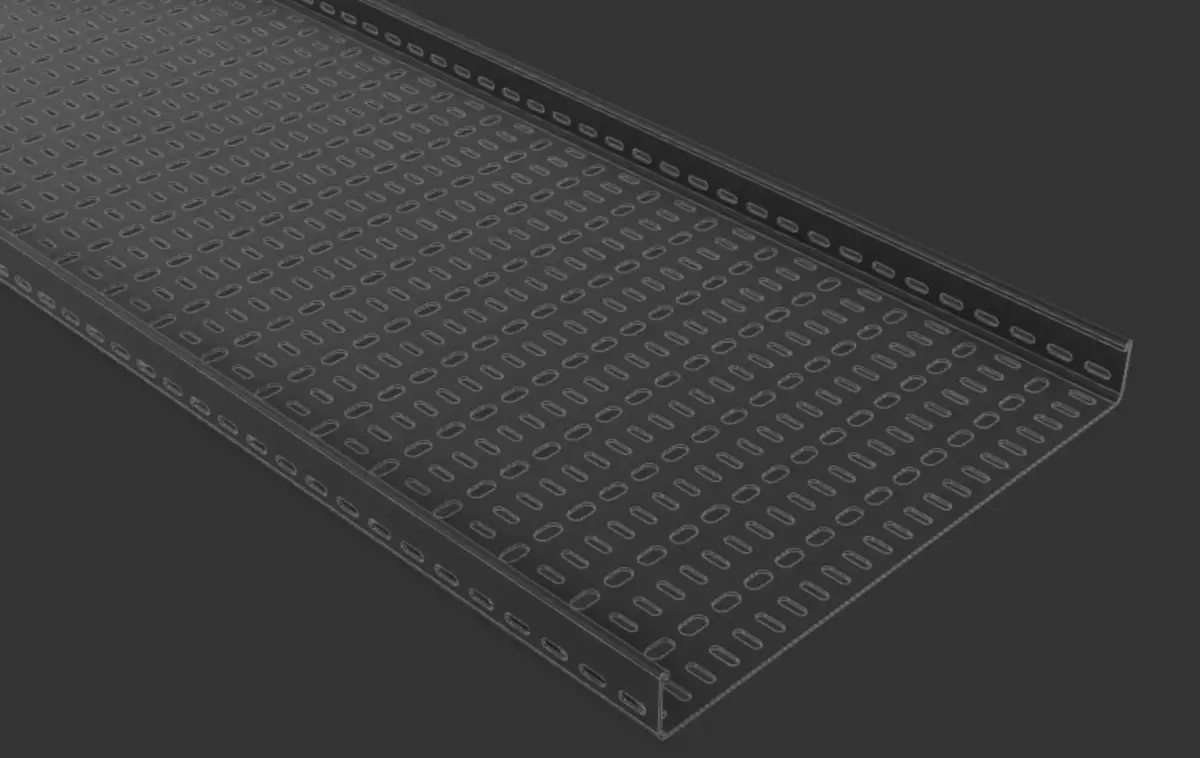 Cable Tray 450mm x 3000mm TYPE1 3D model