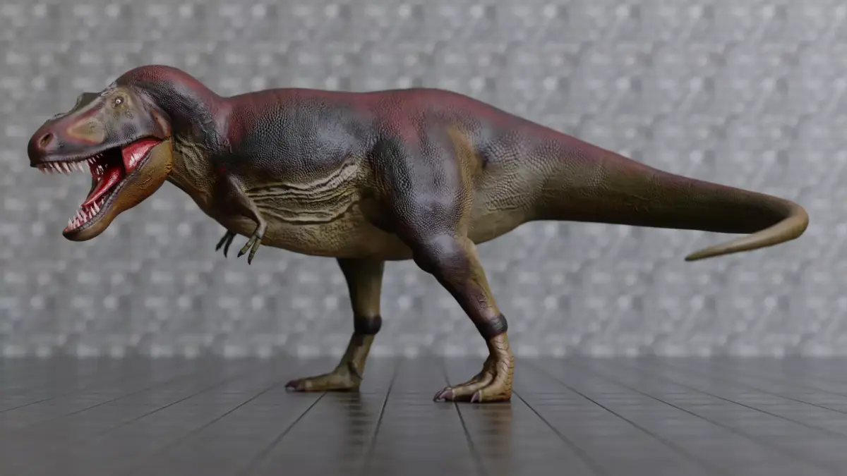 T-Rex V1 release Low-poly 3D model