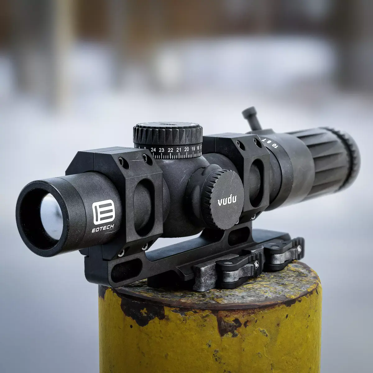 EOTECH Vudu 1-10x28 Low-poly 3D model