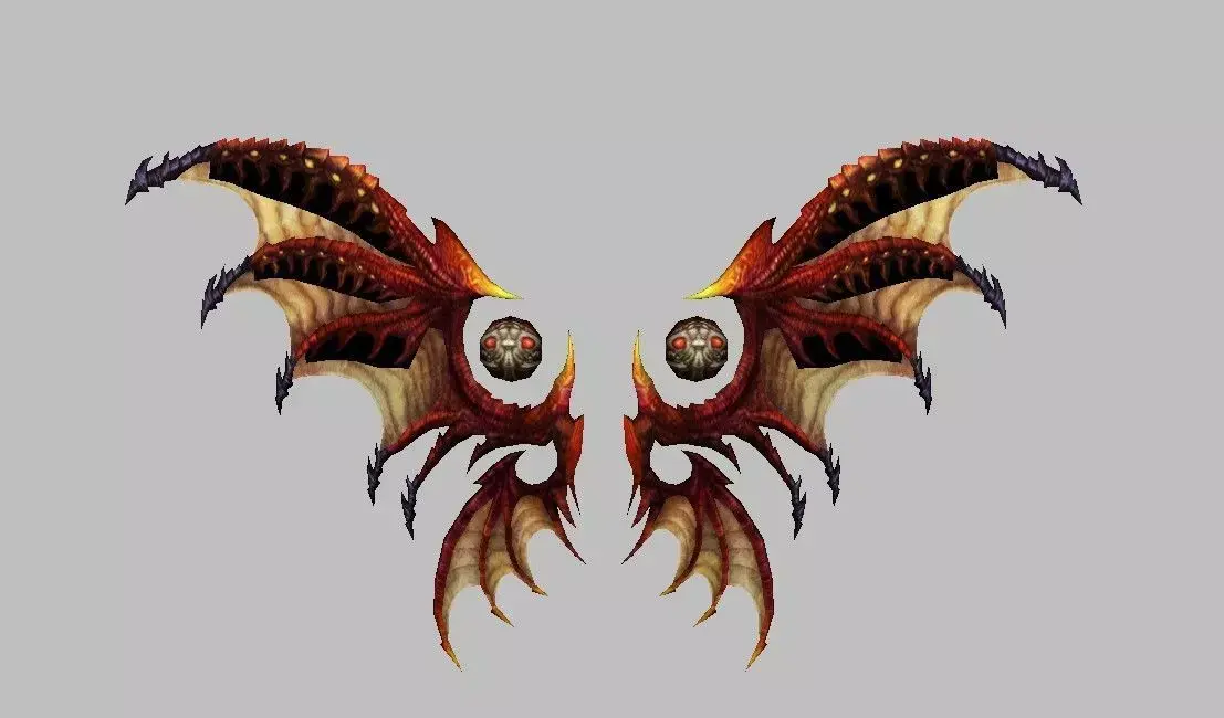 Devil Wing Low-poly 3D model purchase