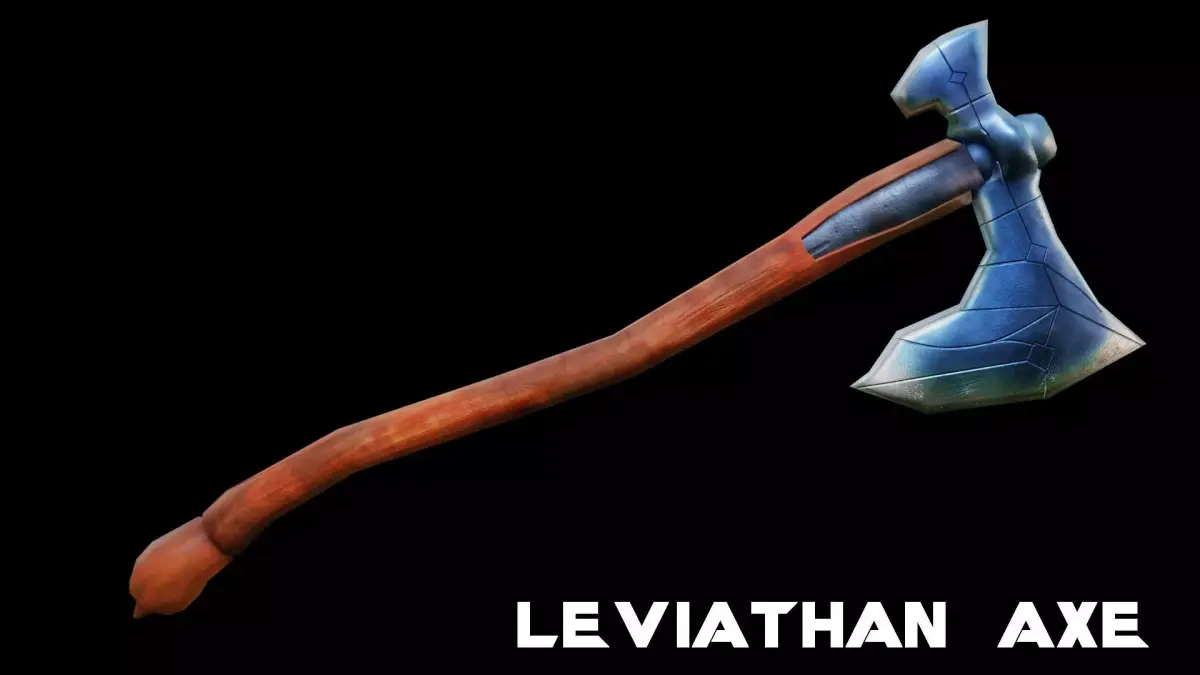 Leviathan Axe Low-poly 3D model