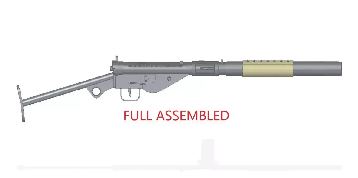 STEN MkII S 3D model