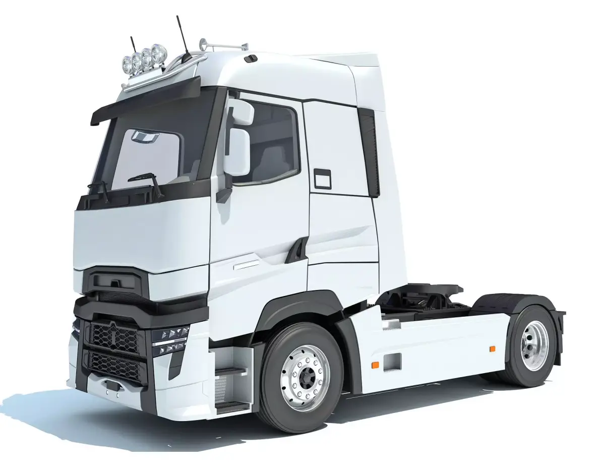 Generic Semi Truck 3D model purchase