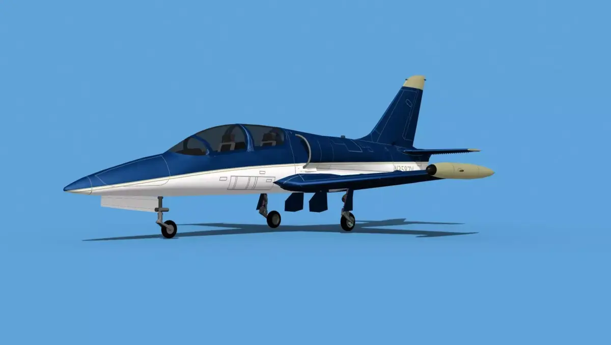 Aero Vodochody L-39C Albatross V06 3D model