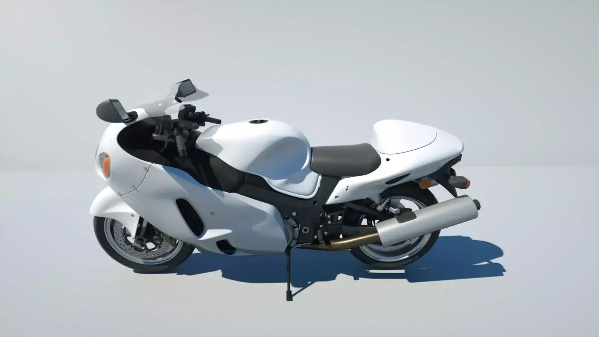 Hayabusa Suzuki GSX-1300R 3D model