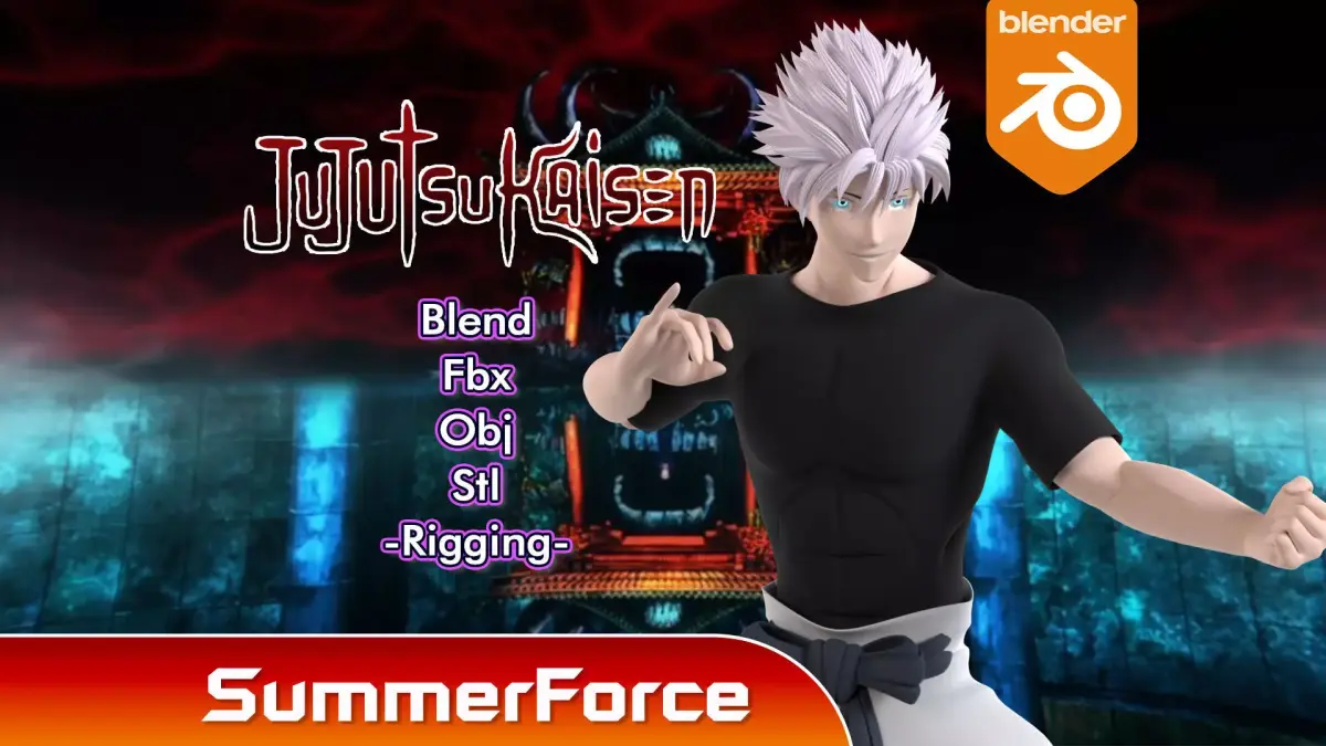 Gojo Satoru - Jujutsu Kaisen 3D model