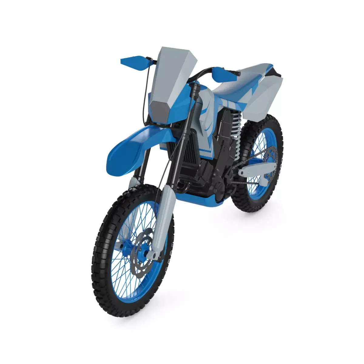Motocross Motorcycle 3D model order