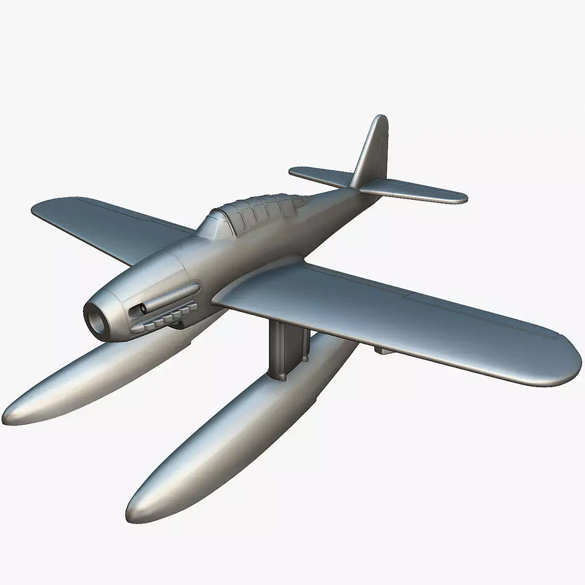 Aichi M6A1 Seiran - 3D Printable Model 3D print model