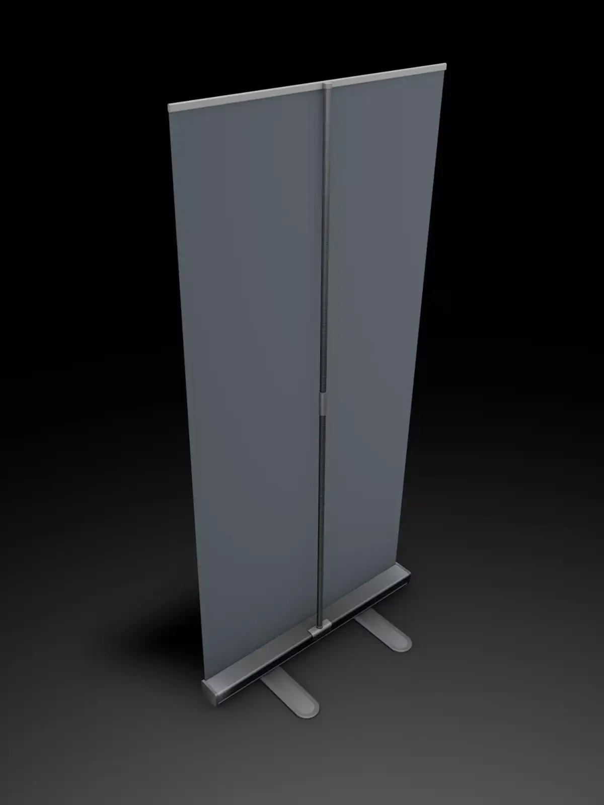 rollup retractable banner stand Free 3D model