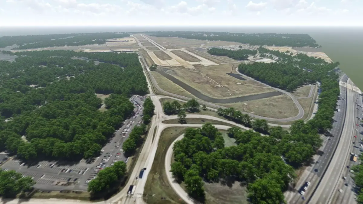 Norfolk International Airport 3D model