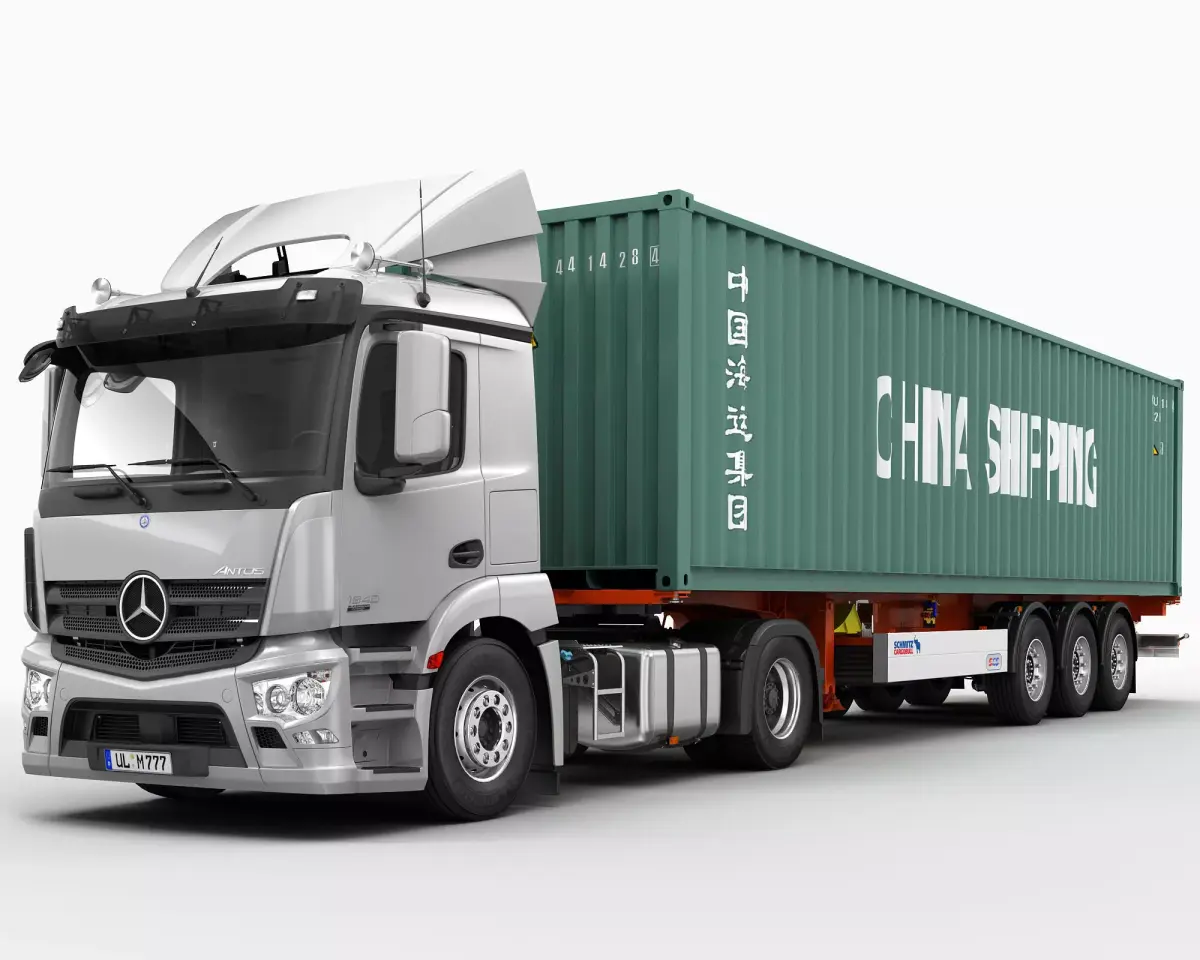 Mercedes Antos Container 3D model
