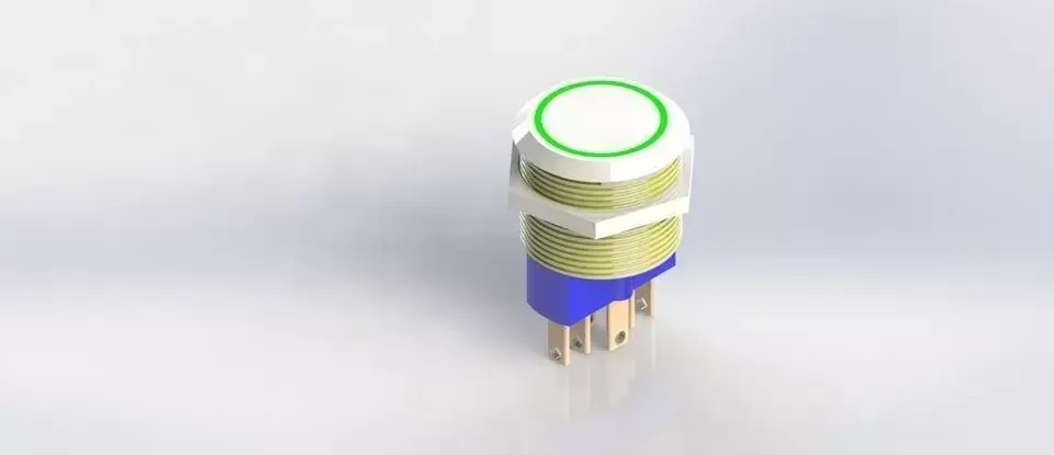 Anti vandal switch SS 3D model