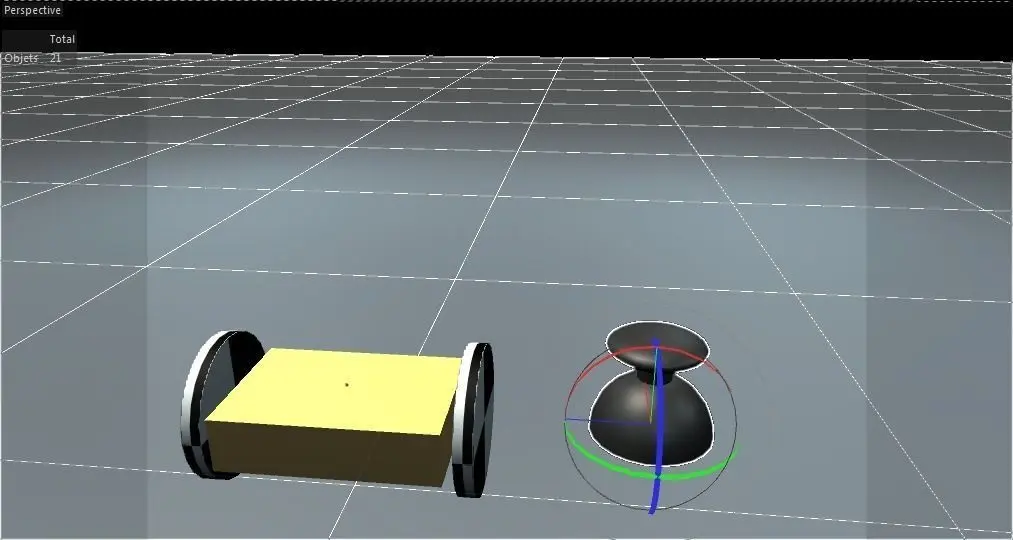 Mini-bot joystick  Free 3D model