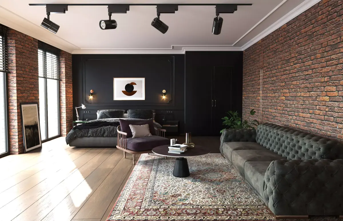 Apartment Interior Scene 01 3D Model 3D model