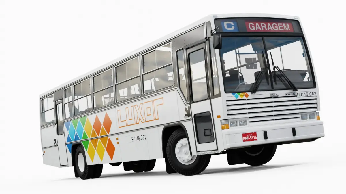 1991 Caio Padron Vitoria Luxor MB OF-1315 3D model