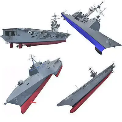 US Navy Ships 3D Models V8 3D model