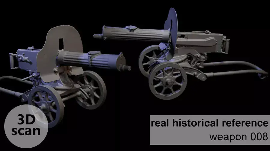 Historical weapon 008 3D print model