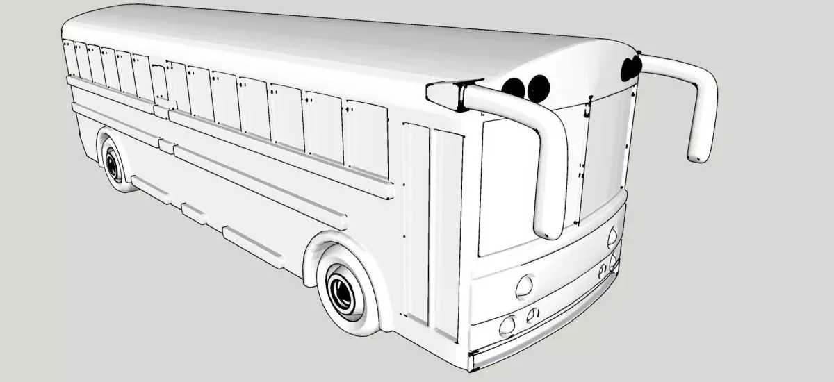 School Bus 3D print model purchase