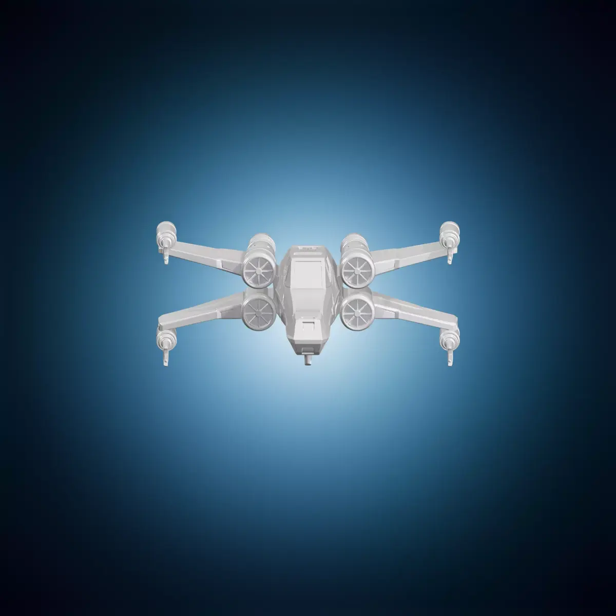 X-Wing Starfighter 3D Print Model 3D print model