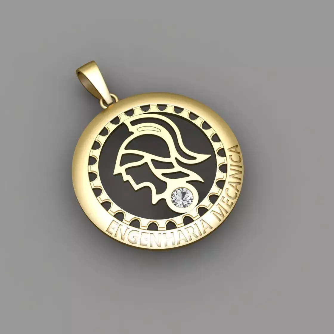 Spartan helmet pendent 3D print model purchase
