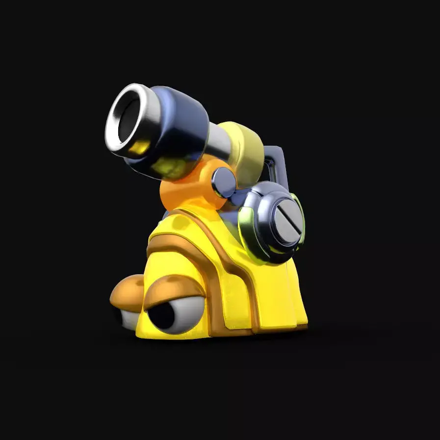 GunBound Grub 3D model