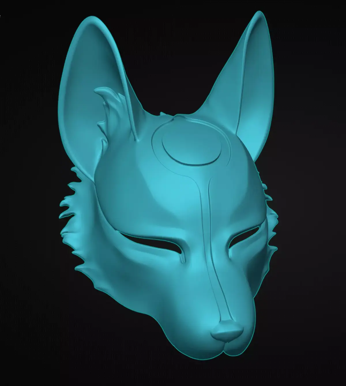 KITSUNE MASK 3D print model
