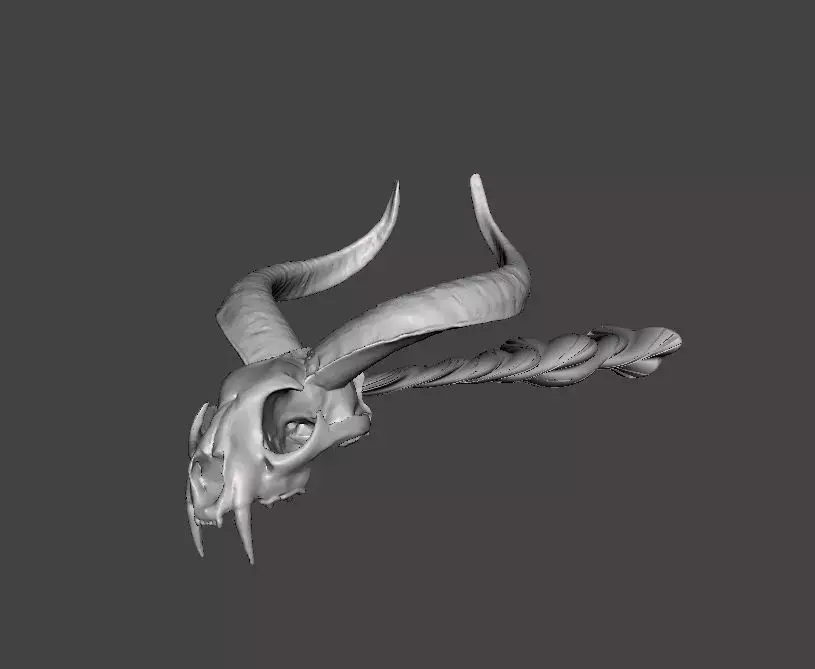 Dragon Back Scratcher Free 3D print model
