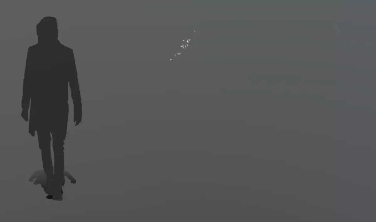 FeatherShoot01 30 Low-poly 3D model