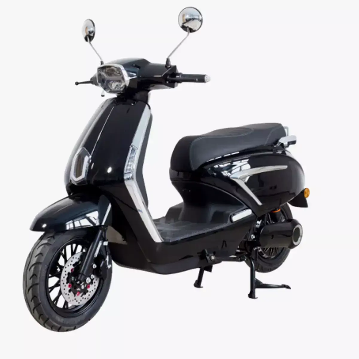  Vespa Electric Scooter Electric Motorcycle Ebike 1000W Low-poly 3D model