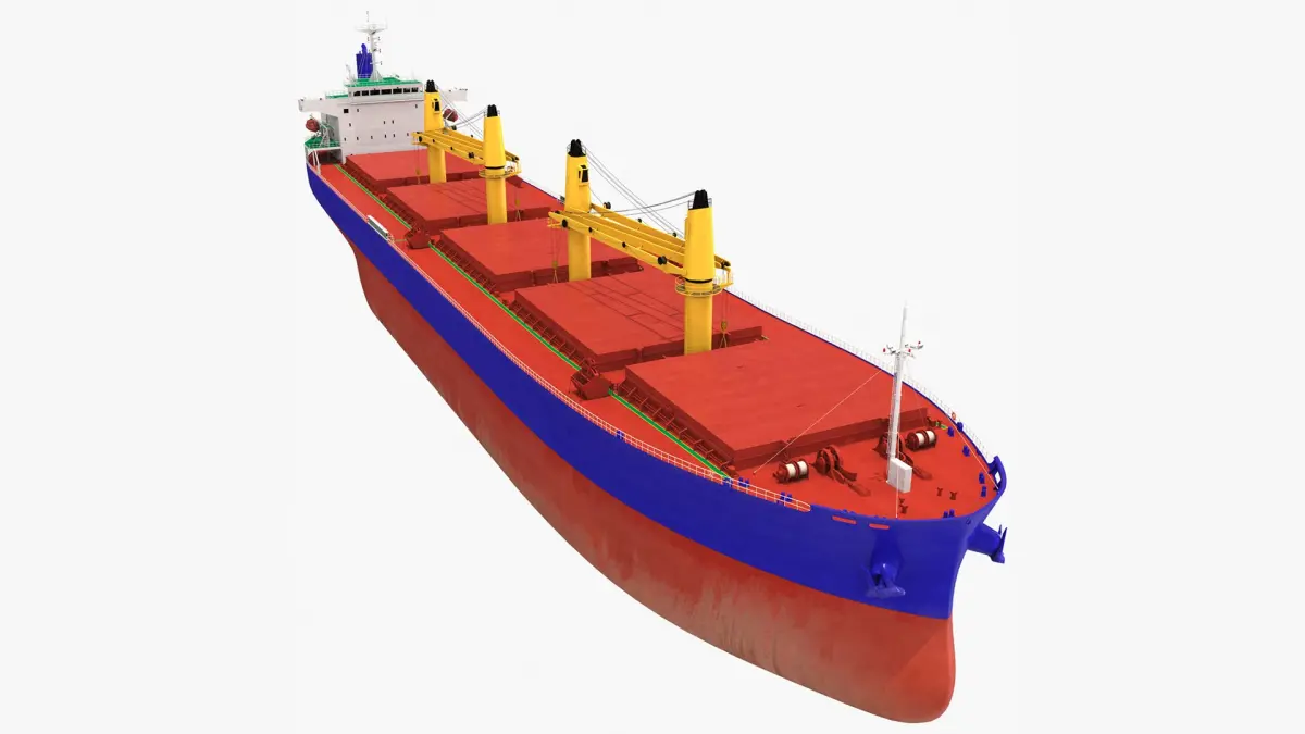Marine Cargo Ship 3D model