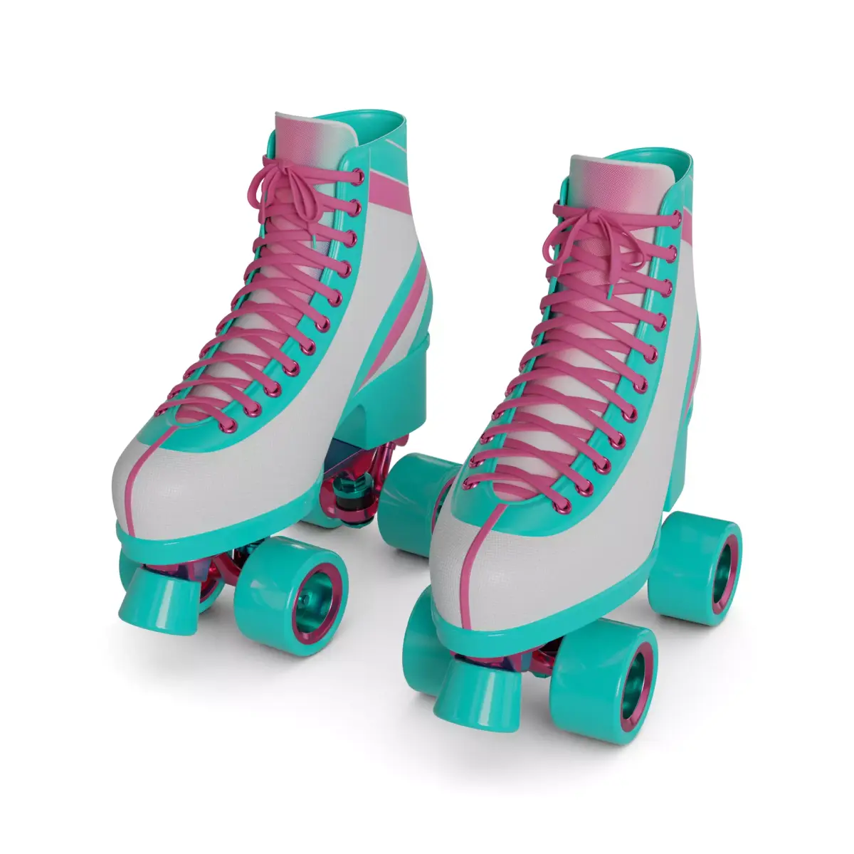 Quad Roller Skate 3D model buy