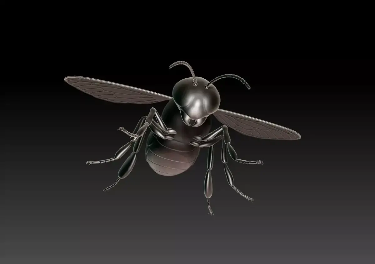 honey bee Free 3D print model