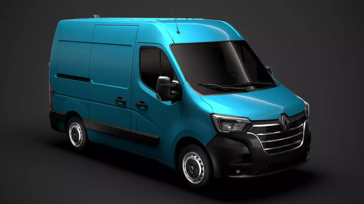 Renault Master L1H2 Van 2020 3D model