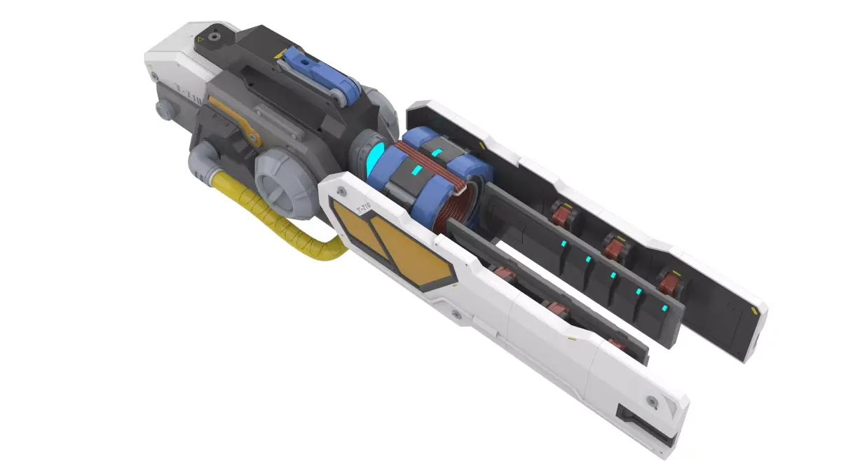 Winston Tesla Cannon - Overwatch - Printable - STL - Commercial 3D print model