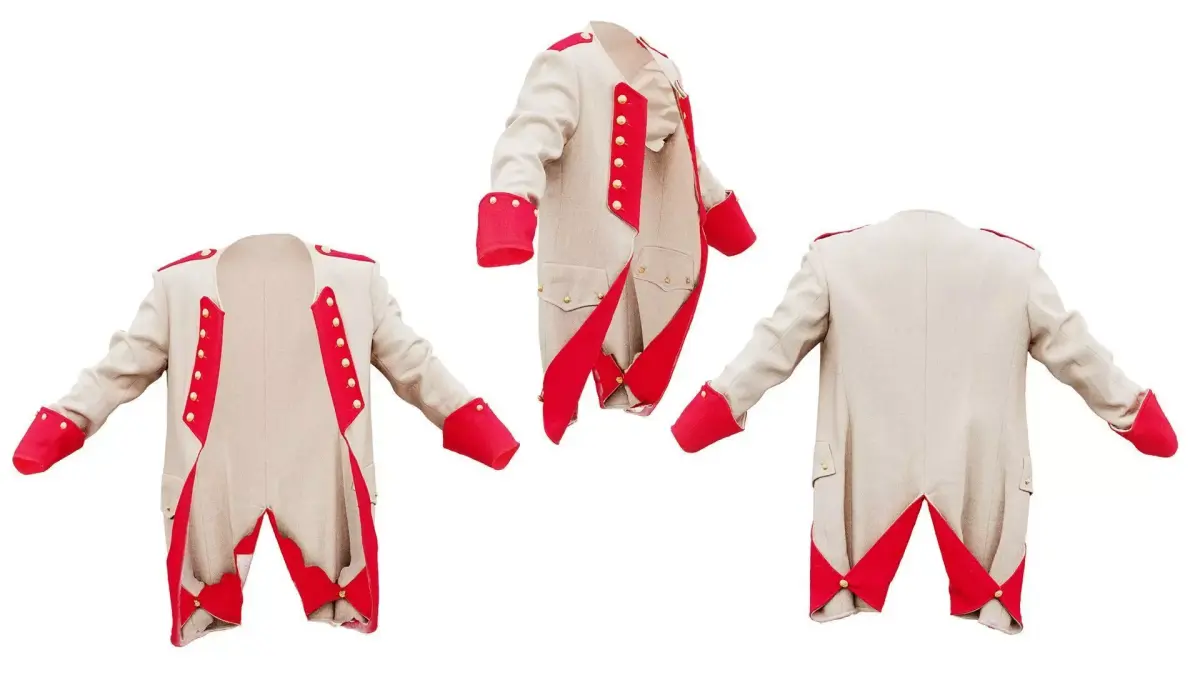 Train Coat Low-poly 3D model