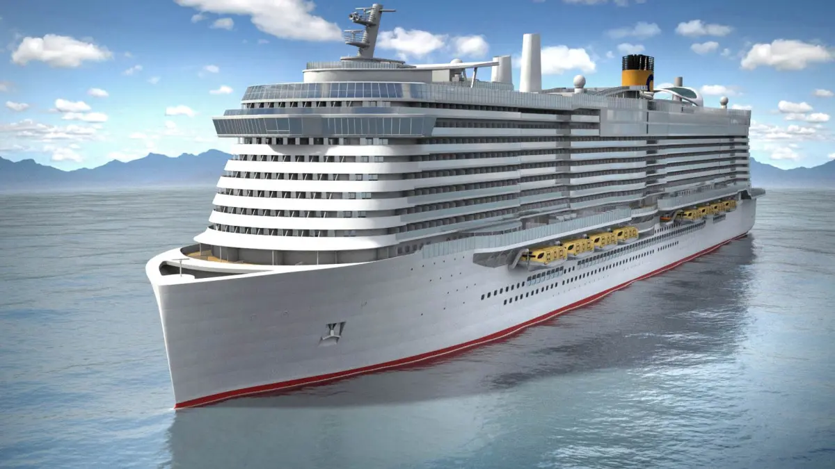Costa Smeralda cruise ship 3D model purchase