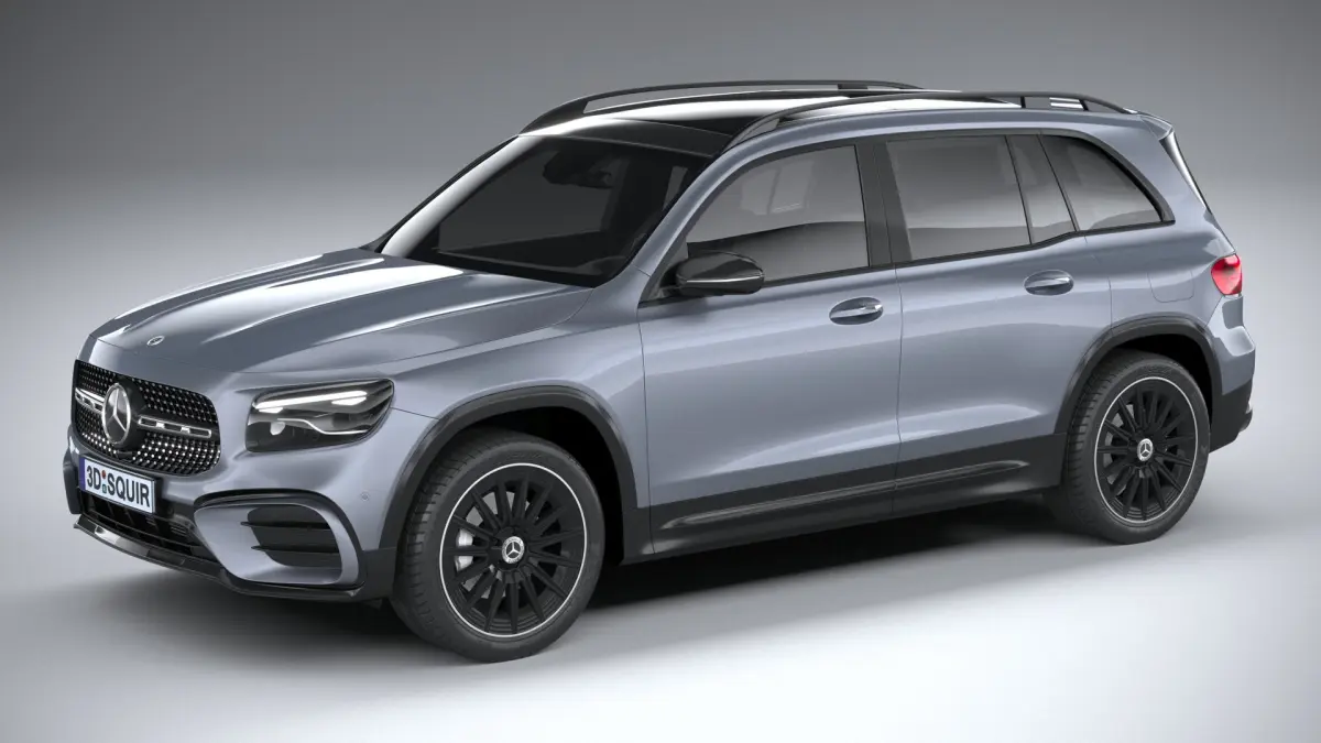 Mercedes-Benz GLB 2024 3D model purchase
