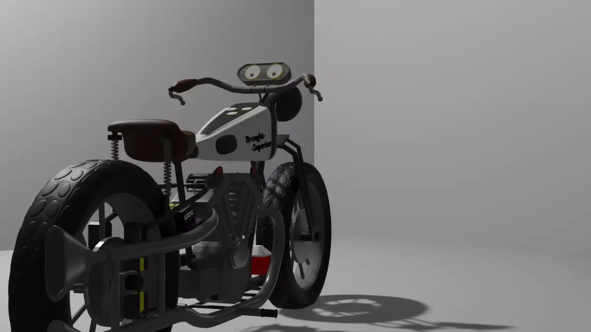 Brough superior special 1935  Free 3D model