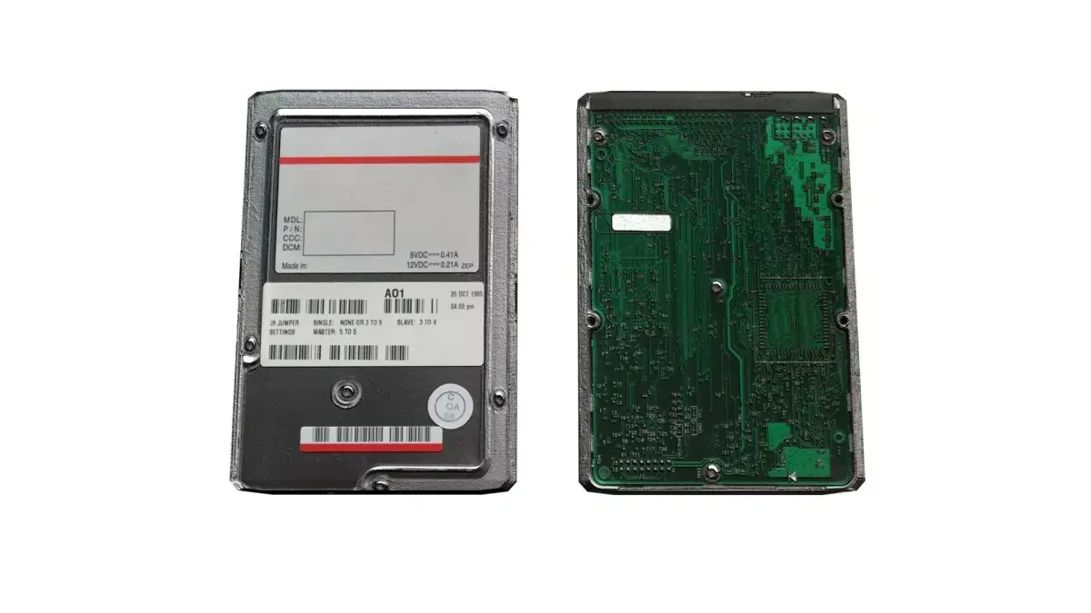 HDD Hard Drive Computer Part Memory Tech Machine Metal PC  Low-poly 3D model