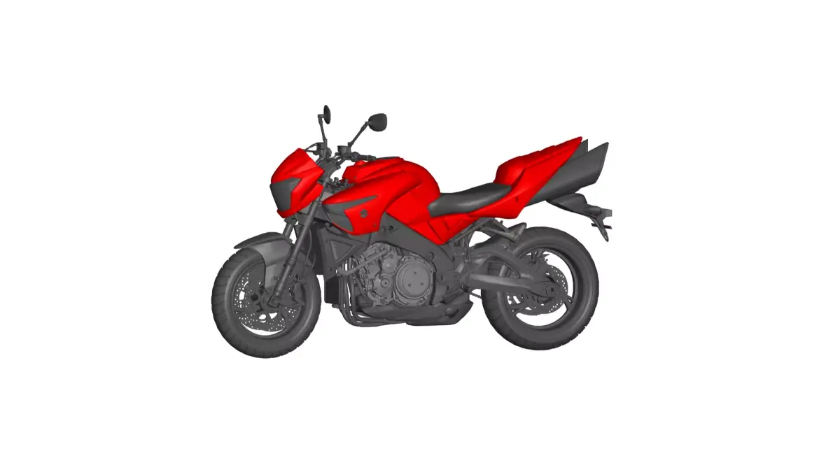 Suzuki B King  3D model