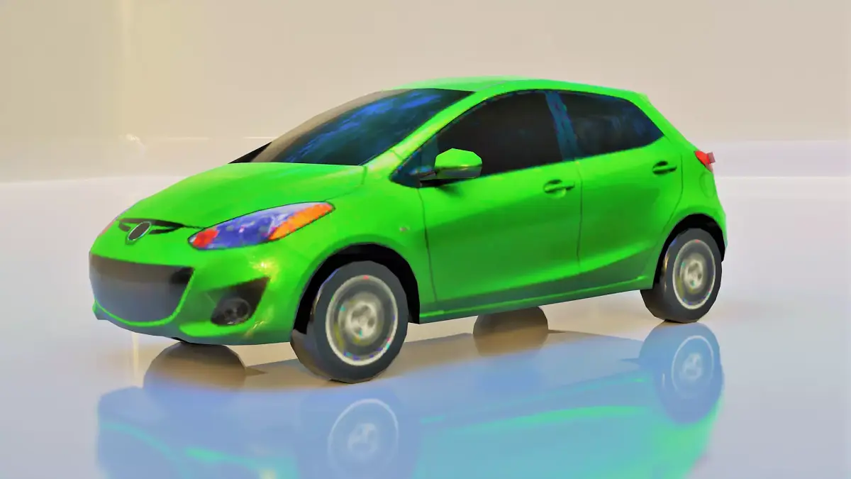 Low Poly-Ready Vehicle Model Low-poly 3D model